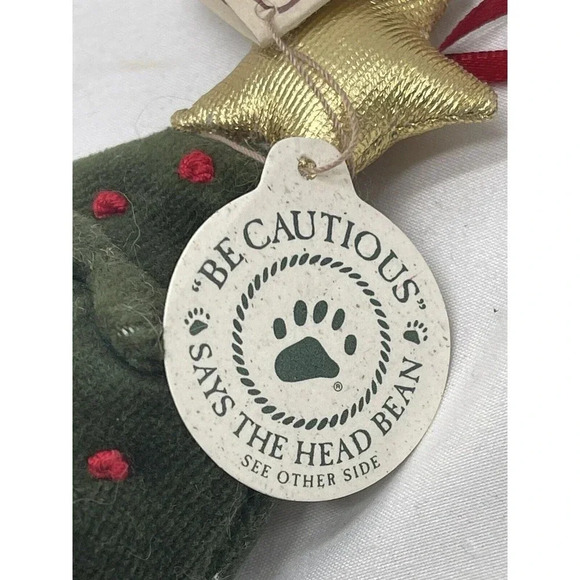 Boyds Bears Miniature Lil’ Frazier Christmas Tree Bear Ornament Peeker 6" Plush - Picture 10 of 11